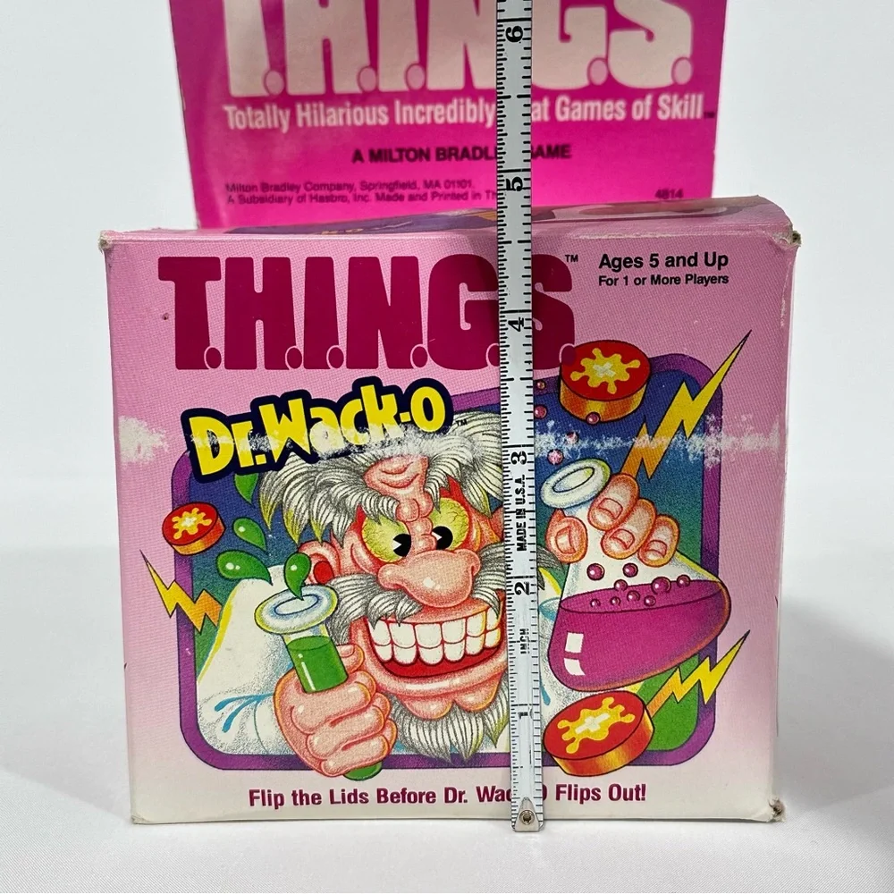 Vintage Milton Bradley T.H.I.N.G.S. Dr. Wack-o Game